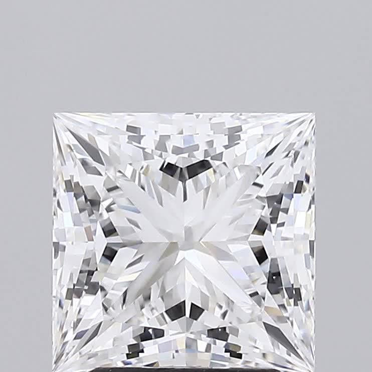 GIA 2.65 Carat Princess Cut Lab Grown Diamond 人工培育鑽石 實驗室人造鑽石