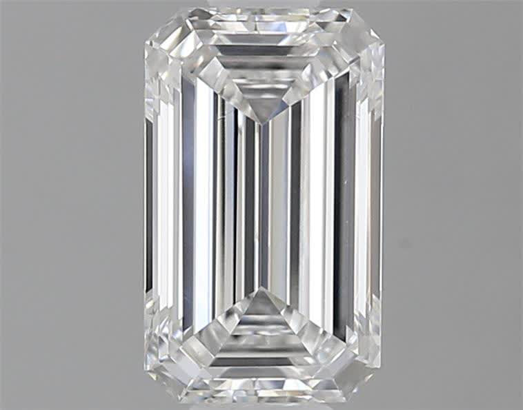IGI 0.89 Carat Emerald Lab Grown Diamond