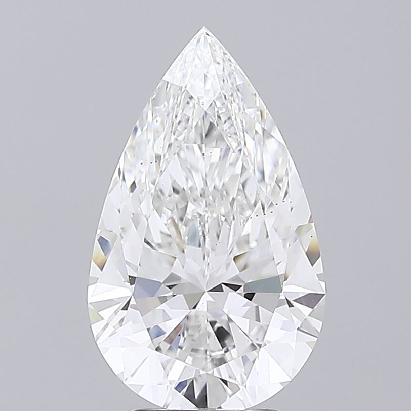 IGI 4.07 Carat Pear Lab Grown Diamond 人工培育鑽石 實驗室人造鑽石