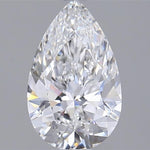 IGI 1.58 Carat Pear Lab Grown Diamond