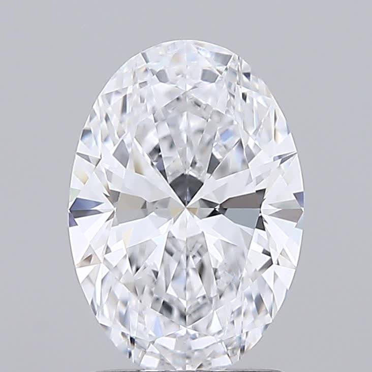 IGI 1.50 Carat Oval Lab Grown Diamond 人工培育鑽石 實驗室人造鑽石