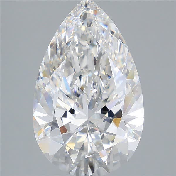 IGI 4.05 Carat Pear Lab Grown Diamond 人工培育鑽石 實驗室人造鑽石