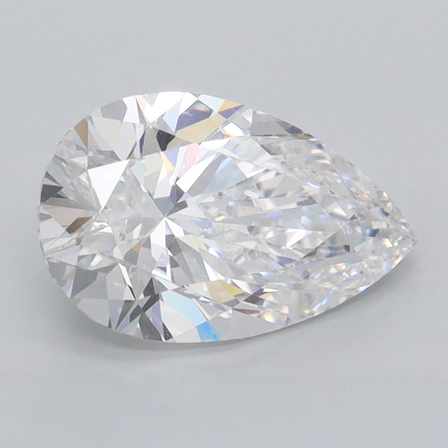 IGI 2.01 Carat Pear Lab Grown Diamond 人工培育鑽石 實驗室人造鑽石