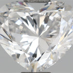 IGI 1.22 Carat Heart Lab Grown Diamond