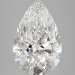 IGI 4.06 Carat Pear Lab Grown Diamond 人工培育鑽石 實驗室人造鑽石