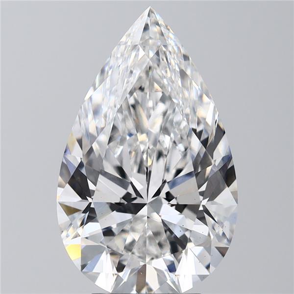 IGI 4.98 Carat Pear Lab Grown Diamond 人工培育鑽石 實驗室人造鑽石