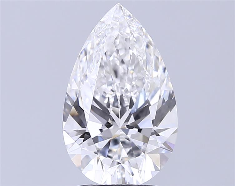IGI 3.02 Carat Pear Lab Grown Diamond 人工培育鑽石 實驗室人造鑽石