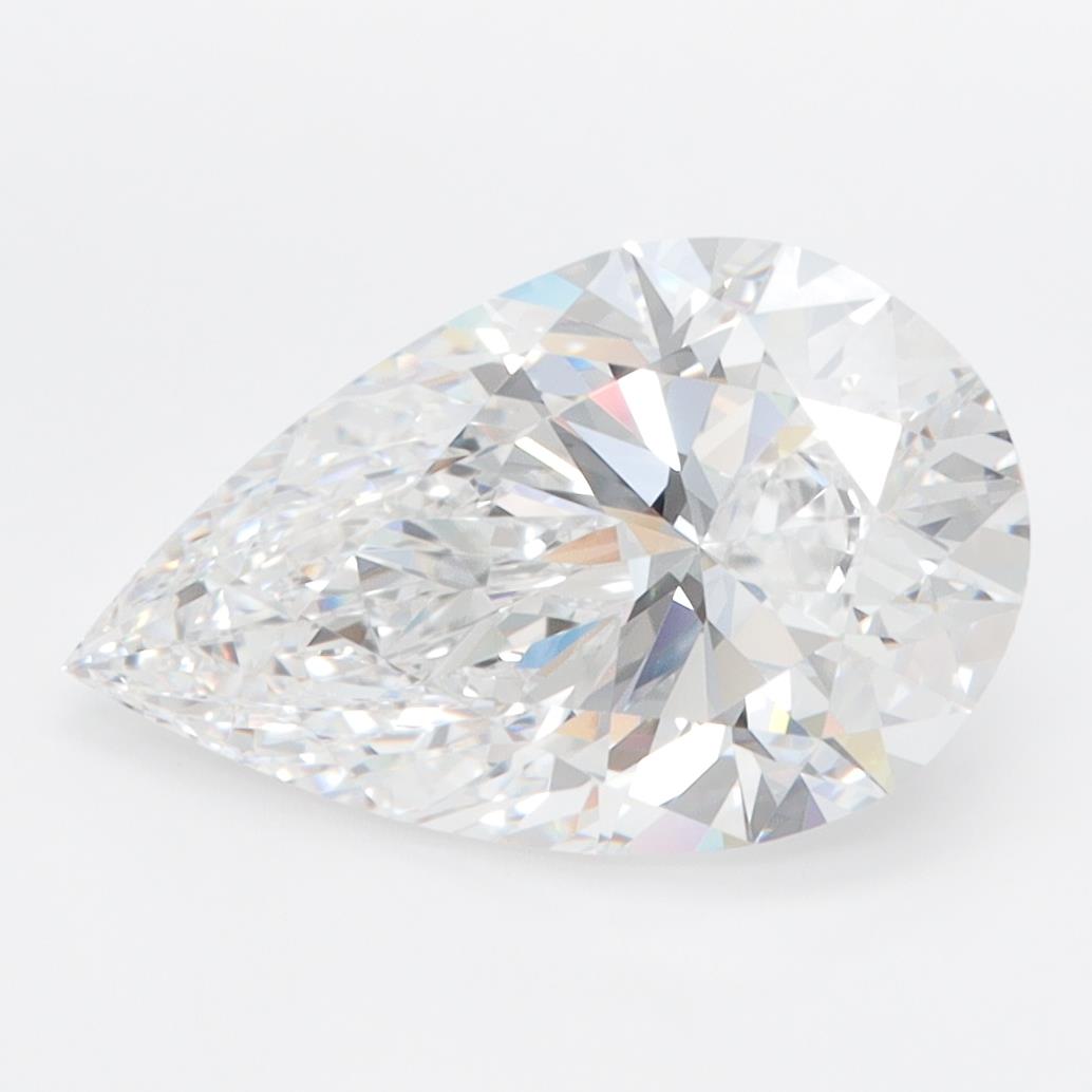 IGI 3.02 Carat Pear Lab Grown Diamond 人工培育鑽石 實驗室人造鑽石