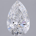 IGI 1.5 Carat Pear Lab Grown Diamond