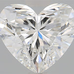 IGI 1.52 Carat Heart Lab Grown Diamond