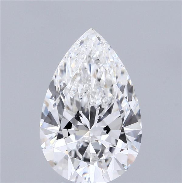 IGI 3.08 Carat Pear Lab Grown Diamond 人工培育鑽石 實驗室人造鑽石
