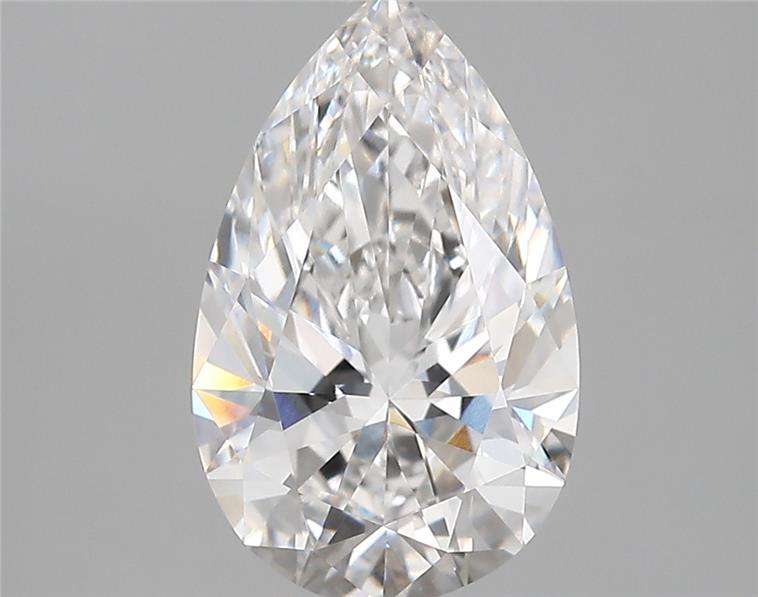 IGI 2.96 Carat Pear Lab Grown Diamond 人工培育鑽石 實驗室人造鑽石