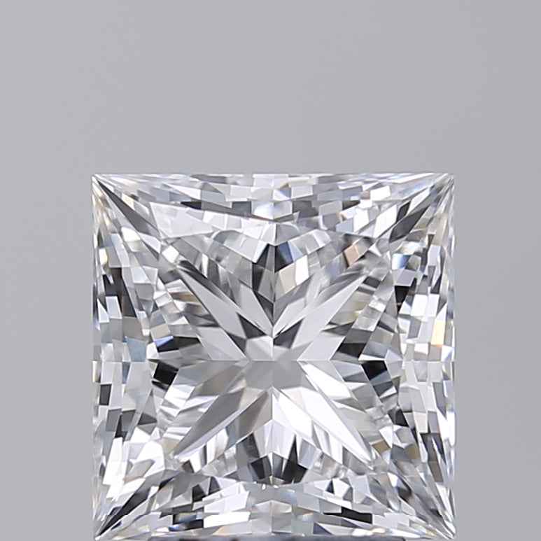 IGI 3.73 Carat Princess Cut Lab Grown Diamond
