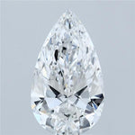 IGI 2.52 Carat Pear Lab Grown Diamond 人工培育鑽石 實驗室人造鑽石