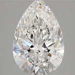 IGI 3.77 Carat Pear Lab Grown Diamond 人工培育鑽石 實驗室人造鑽石