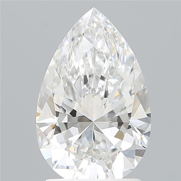 IGI 1.92 Carat Pear Lab Grown Diamond