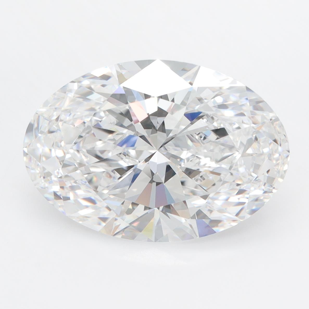 GIA 5.02 Carat Oval Lab Grown Diamond 人工培育鑽石 實驗室人造鑽石