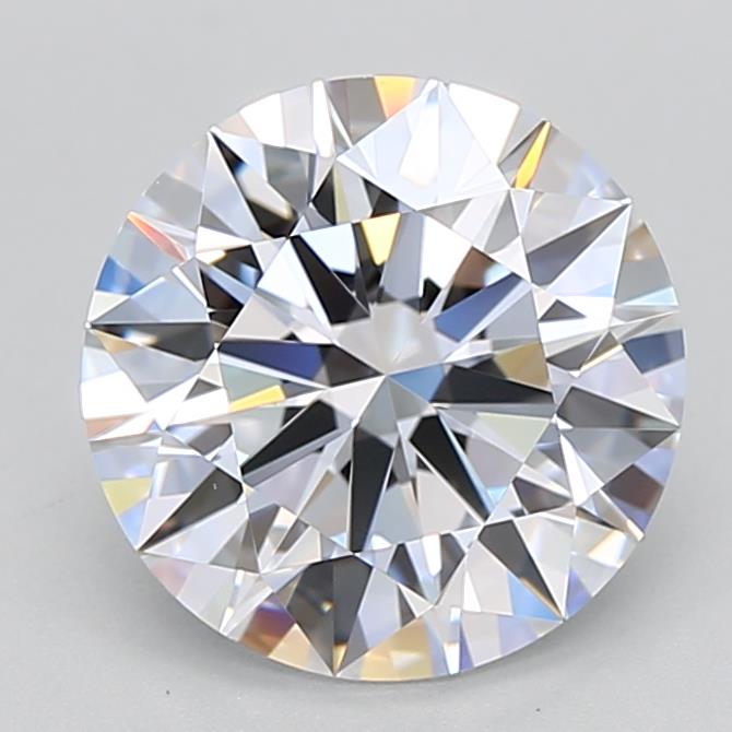 GIA 3.03 Carat Round Brilliant Lab Grown Diamond