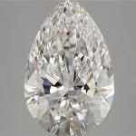 IGI 3.78 Carat Pear Lab Grown Diamond 人工培育鑽石 實驗室人造鑽石