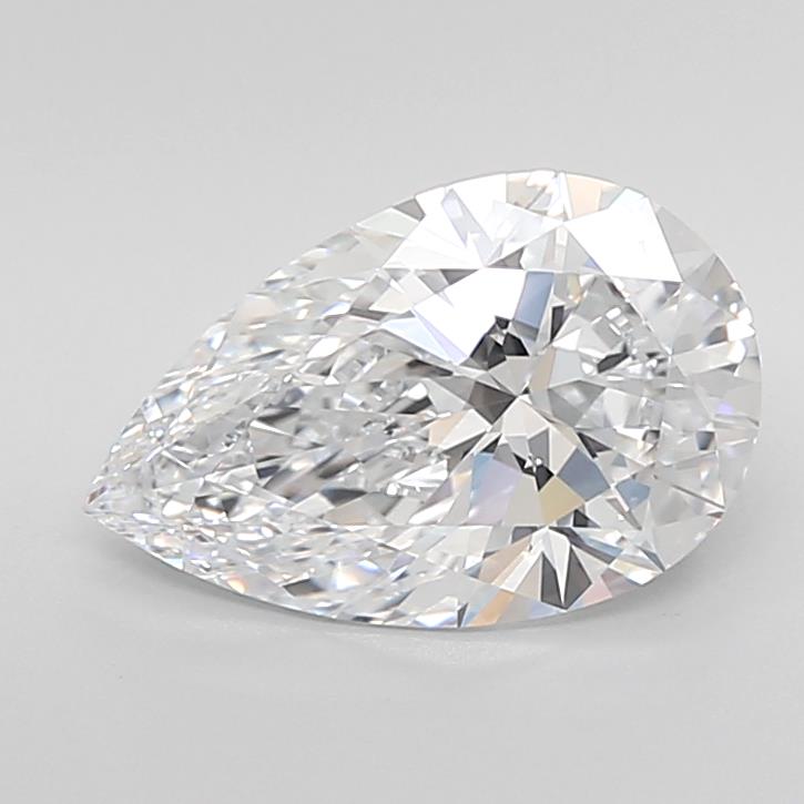 IGI 2.77 Carat Pear Lab Grown Diamond 人工培育鑽石 實驗室人造鑽石