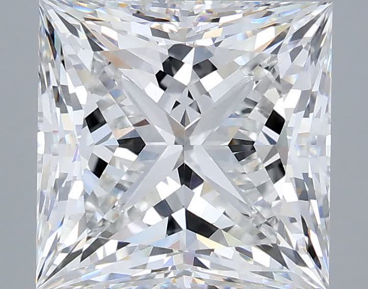 IGI 4.01 Carat Princess Cut Lab Grown Diamond 人工培育鑽石 實驗室人造鑽石