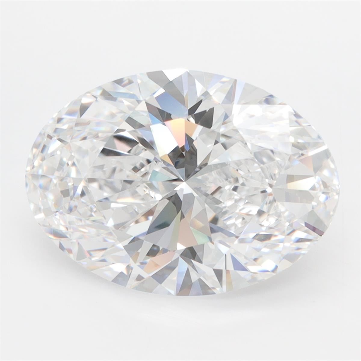 GIA 6.18 Carat Oval Lab Grown Diamond 人工培育鑽石 實驗室人造鑽石