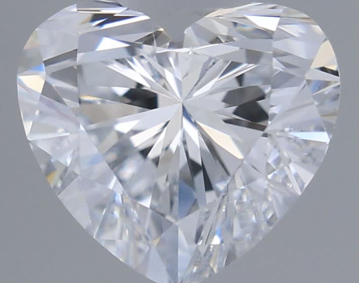 IGI 0.83 Carat Heart Lab Grown Diamond