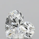 IGI 0.83 Carat Heart Lab Grown Diamond