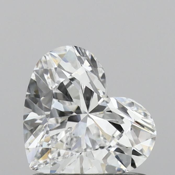 IGI 0.83 Carat Heart Lab Grown Diamond