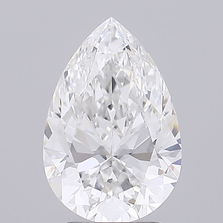 IGI 2.82 Carat Pear Lab Grown Diamond 人工培育鑽石 實驗室人造鑽石
