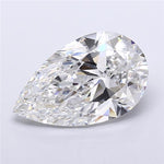 IGI 10.78 Carat Pear Lab Grown Diamond 人工培育鑽石 實驗室人造鑽石