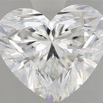 IGI 1.54 Carat Heart Lab Grown Diamond