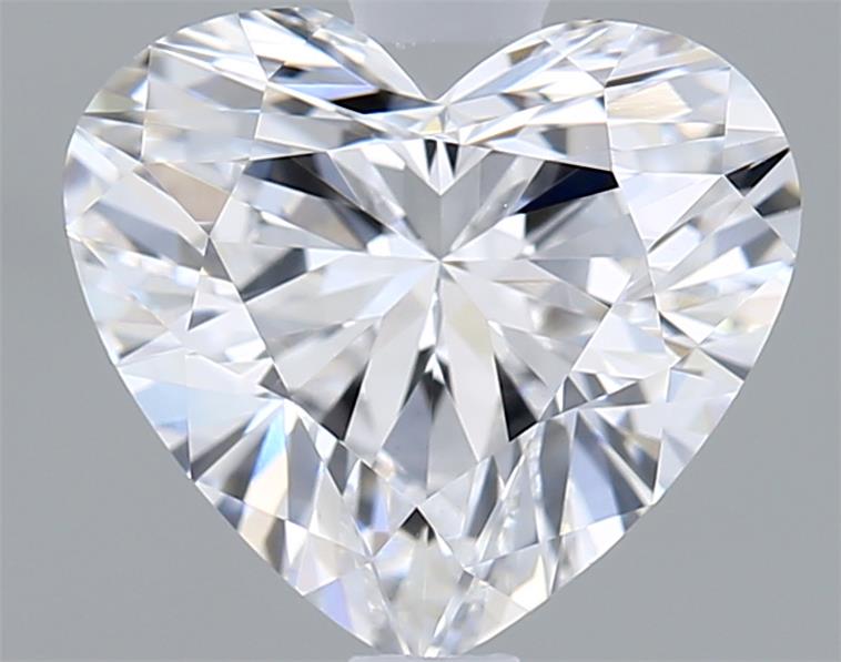 IGI 1.51 Carat Heart Lab Grown Diamond