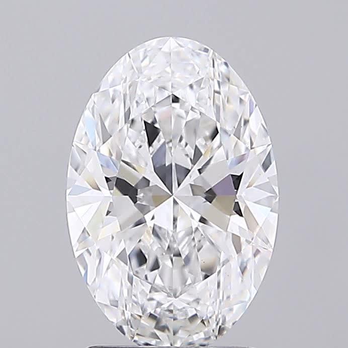 IGI 2.00 Carat Oval Lab Grown Diamond 人工培育鑽石 實驗室人造鑽石