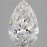 IGI 3.46 Carat Pear Lab Grown Diamond 人工培育鑽石 實驗室人造鑽石