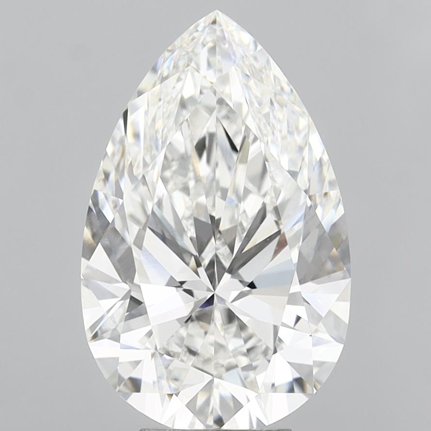 IGI 7.05 Carat Pear Lab Grown Diamond 人工培育鑽石 實驗室人造鑽石