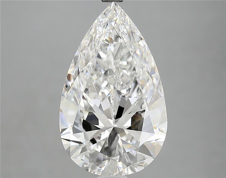 IGI 4.35 Carat Pear Lab Grown Diamond 人工培育鑽石 實驗室人造鑽石