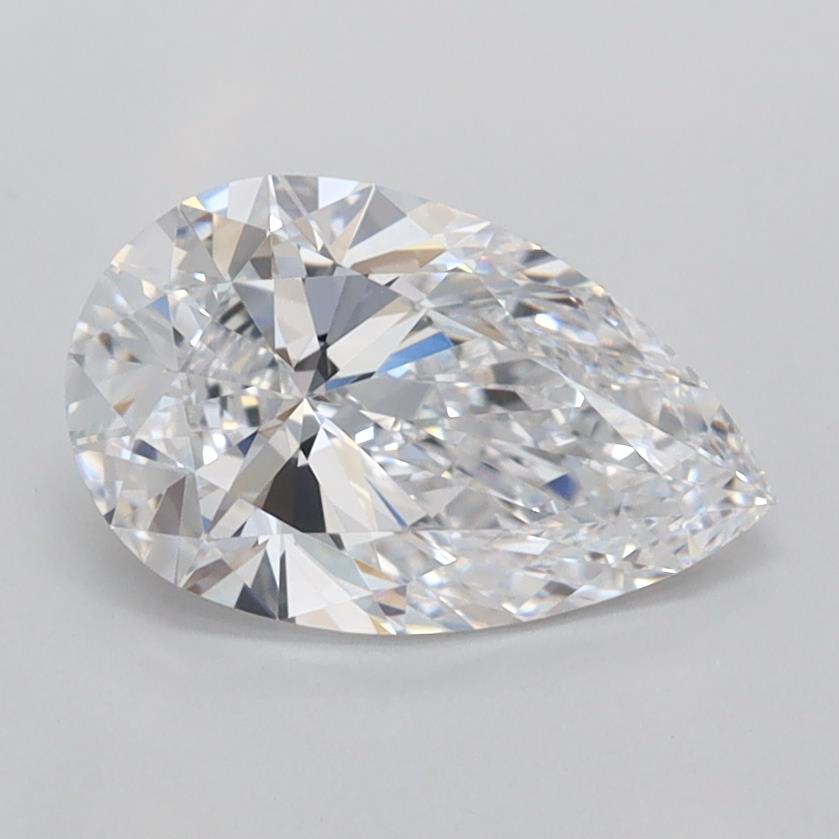 IGI 1.28 Carat Pear Lab Grown Diamond 人工培育鑽石 實驗室人造鑽石