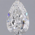 IGI 1.56 Carat Pear Lab Grown Diamond