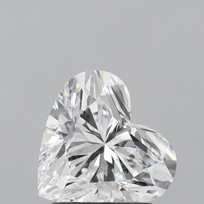 IGI 1.49 Carat Heart Lab Grown Diamond