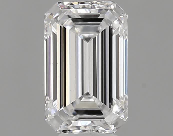 IGI 0.5 Carat Emerald Lab Grown Diamond