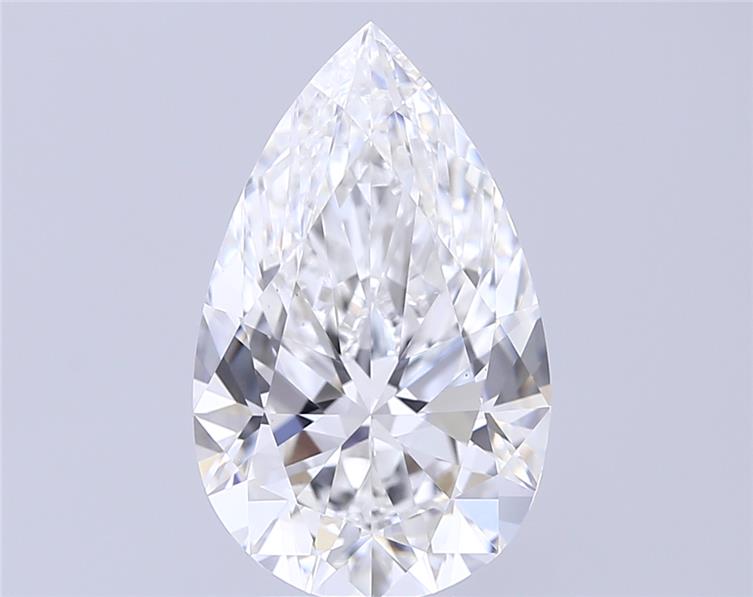 IGI 4.06 Carat Pear Lab Grown Diamond 人工培育鑽石 實驗室人造鑽石