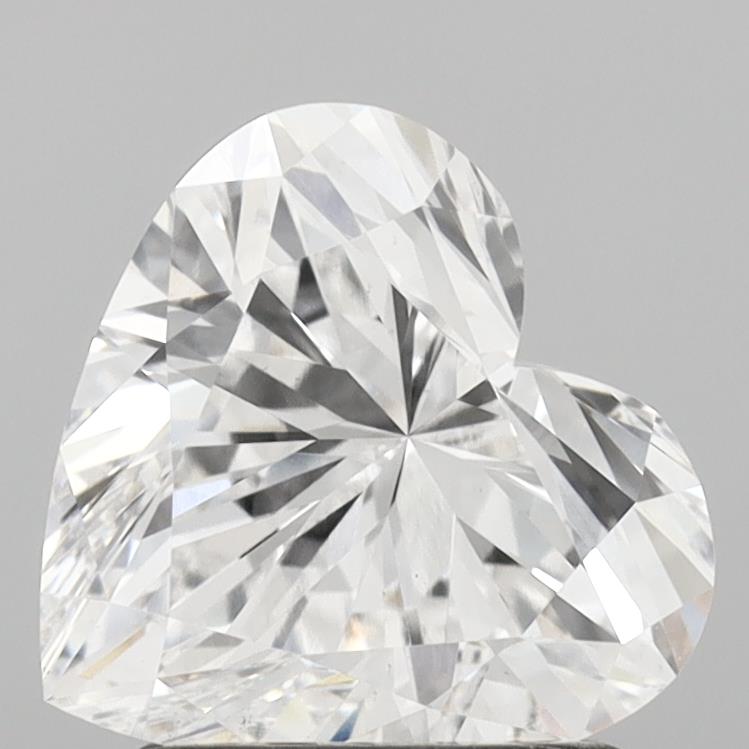 IGI 1.52 Carat Heart Lab Grown Diamond
