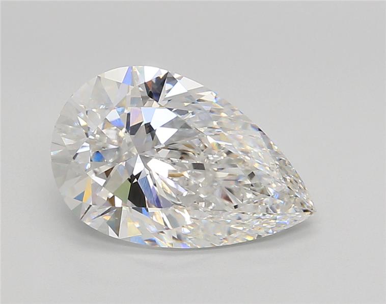 IGI 3.46 Carat Pear Lab Grown Diamond 人工培育鑽石 實驗室人造鑽石