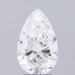 IGI 2.81 Carat Pear Lab Grown Diamond 人工培育鑽石 實驗室人造鑽石