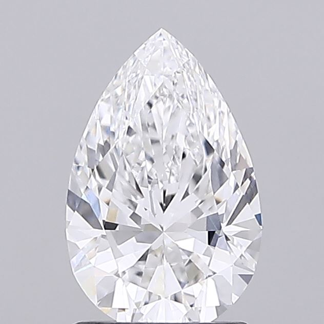 IGI 1.37 Carat Pear Lab Grown Diamond 人工培育鑽石 實驗室人造鑽石