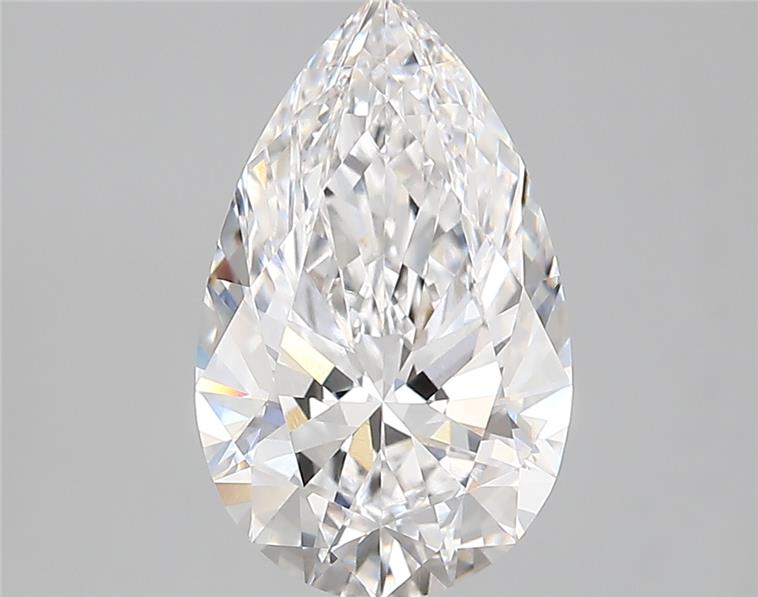 IGI 2.71 Carat Pear Lab Grown Diamond 人工培育鑽石 實驗室人造鑽石