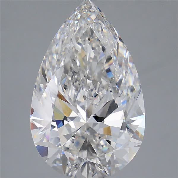 IGI 5.00 Carat Pear Lab Grown Diamond 人工培育鑽石 實驗室人造鑽石