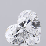 IGI 1.43 Carat Heart Lab Grown Diamond