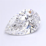 GIA 3.02 Carat Pear Lab Grown Diamond 人工培育鑽石 實驗室人造鑽石